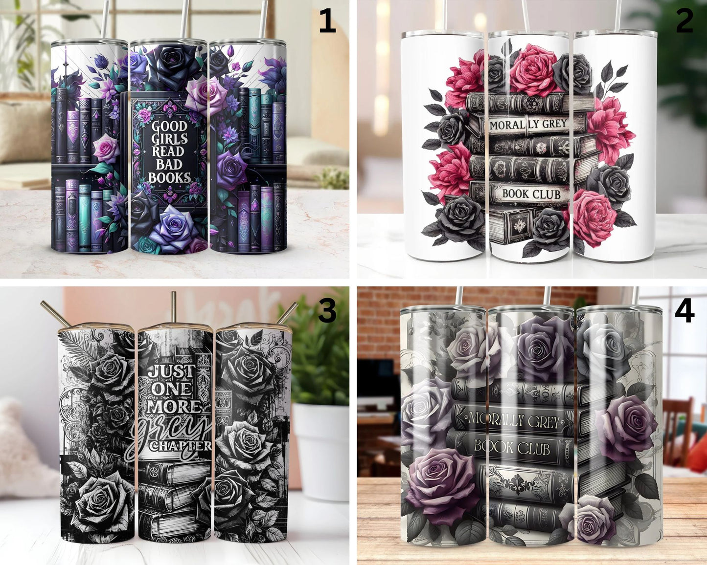 Book Tumbler | + Options Available