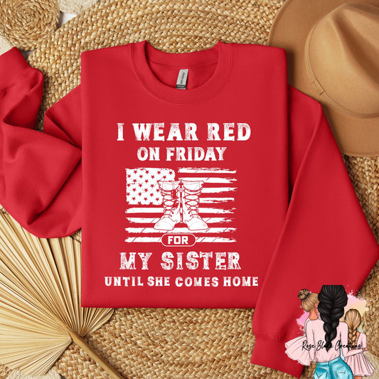 I Wear Read On Fridays | Sister